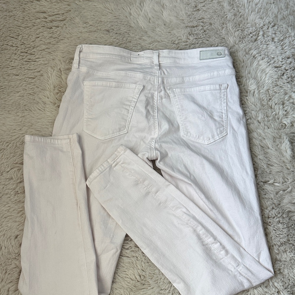 AG Adriano Goldschmied Sz 29 Women's White Legging Ankle Skinny Jean - Picture 7 of 9